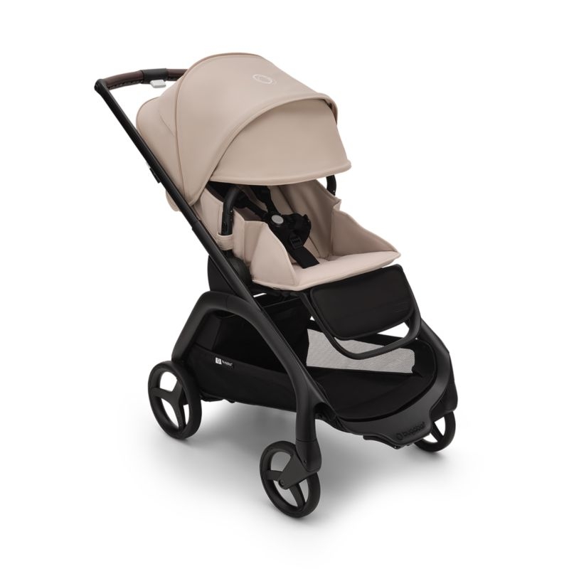 Bugaboo Dragonfly Seat Complete Desert Taupe with Black Frame Baby Stroller - Image 1