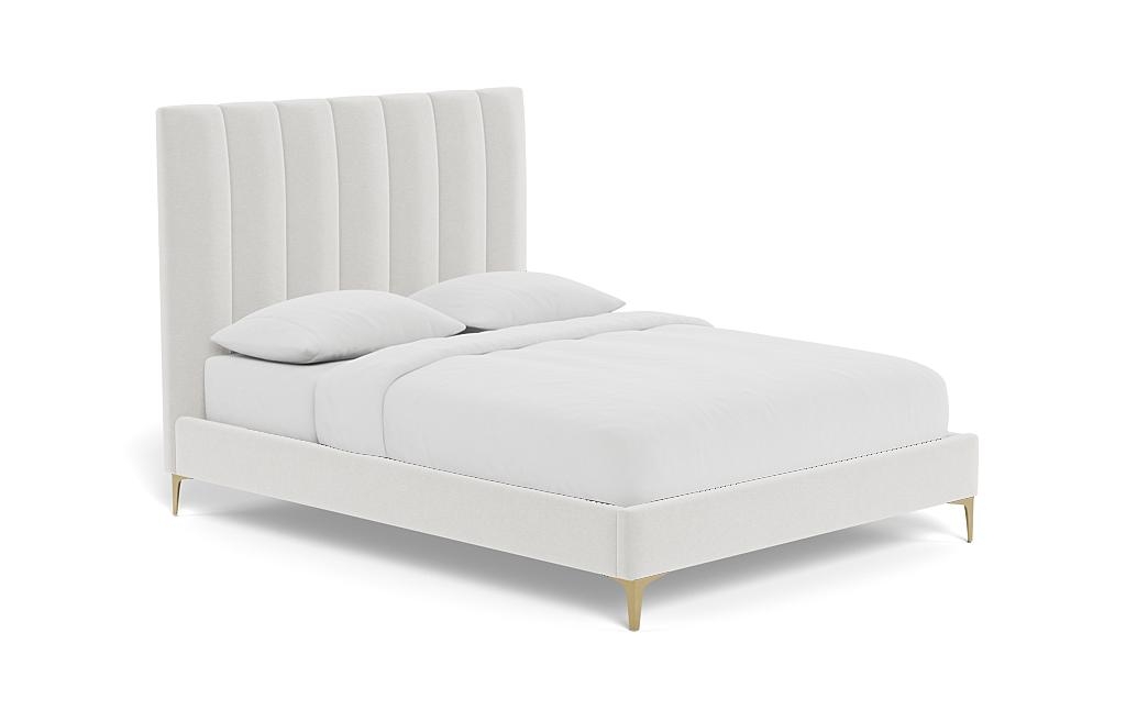 Lowen Upholstered Bed with Tufting Option - Image 1