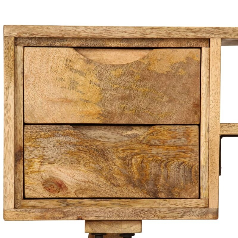 Imel Solid Wood Desk - Image 5