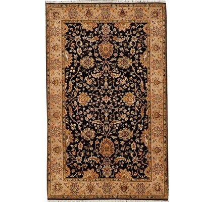 Hand Knotted Wool Black/Brown Rug - Image 0