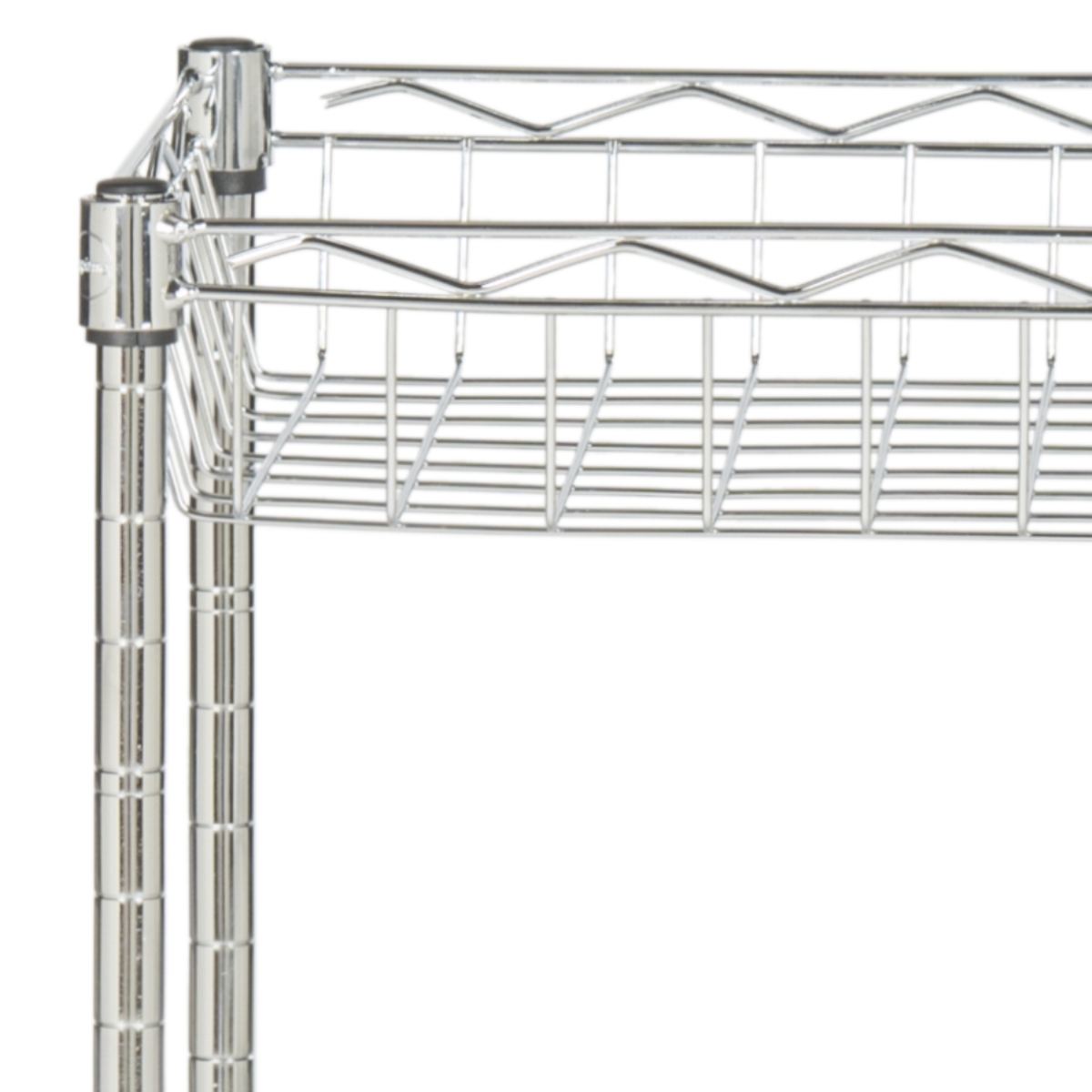 Mario 4 Tier Basket Rack - Chrome - Safavieh - Image 2