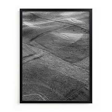 Minted Steps Of Lights #1, 18X24, Full Bleed Framed Print, Black Wood Frame - Image 1