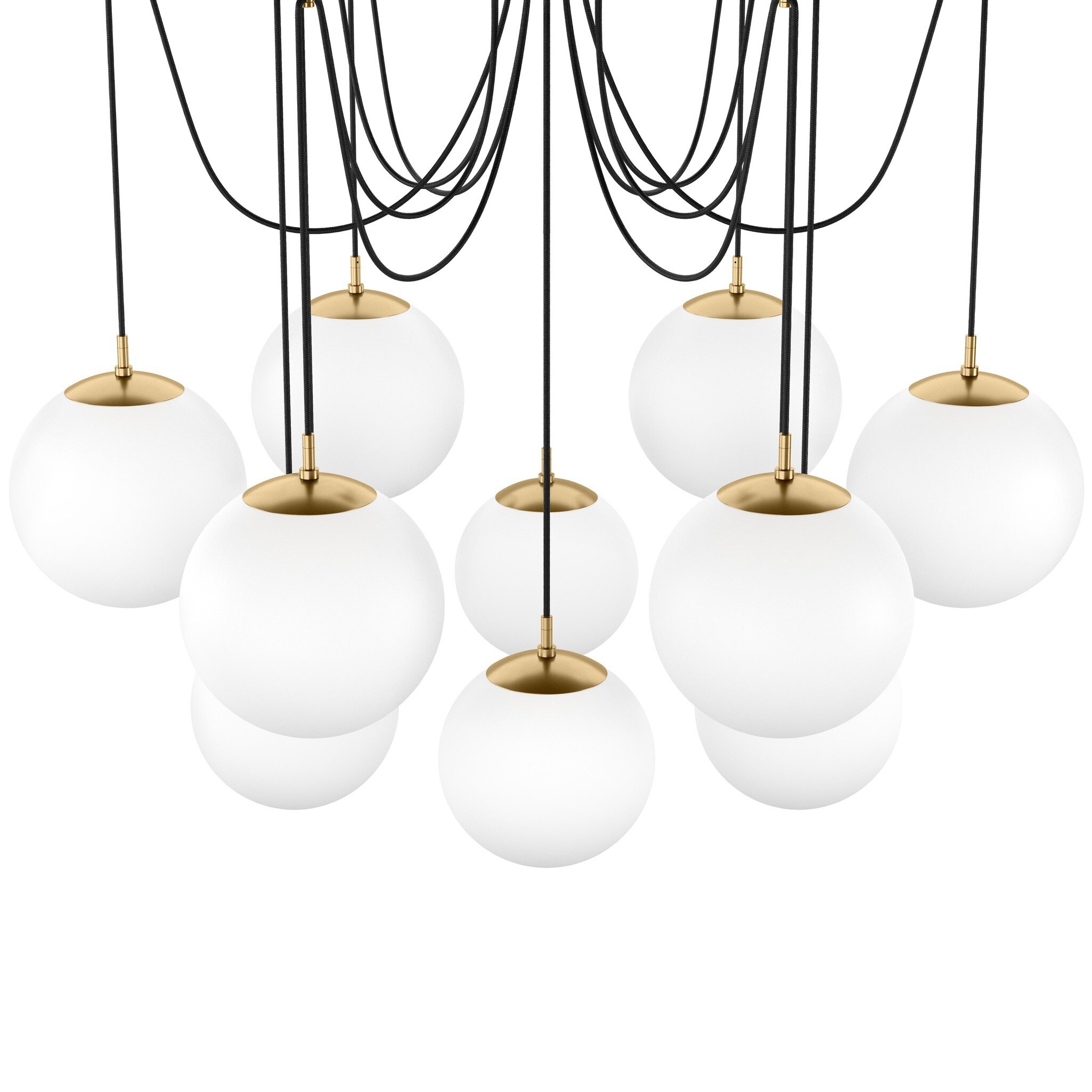 Spider Chandelier - Burnished Brass - Image 4