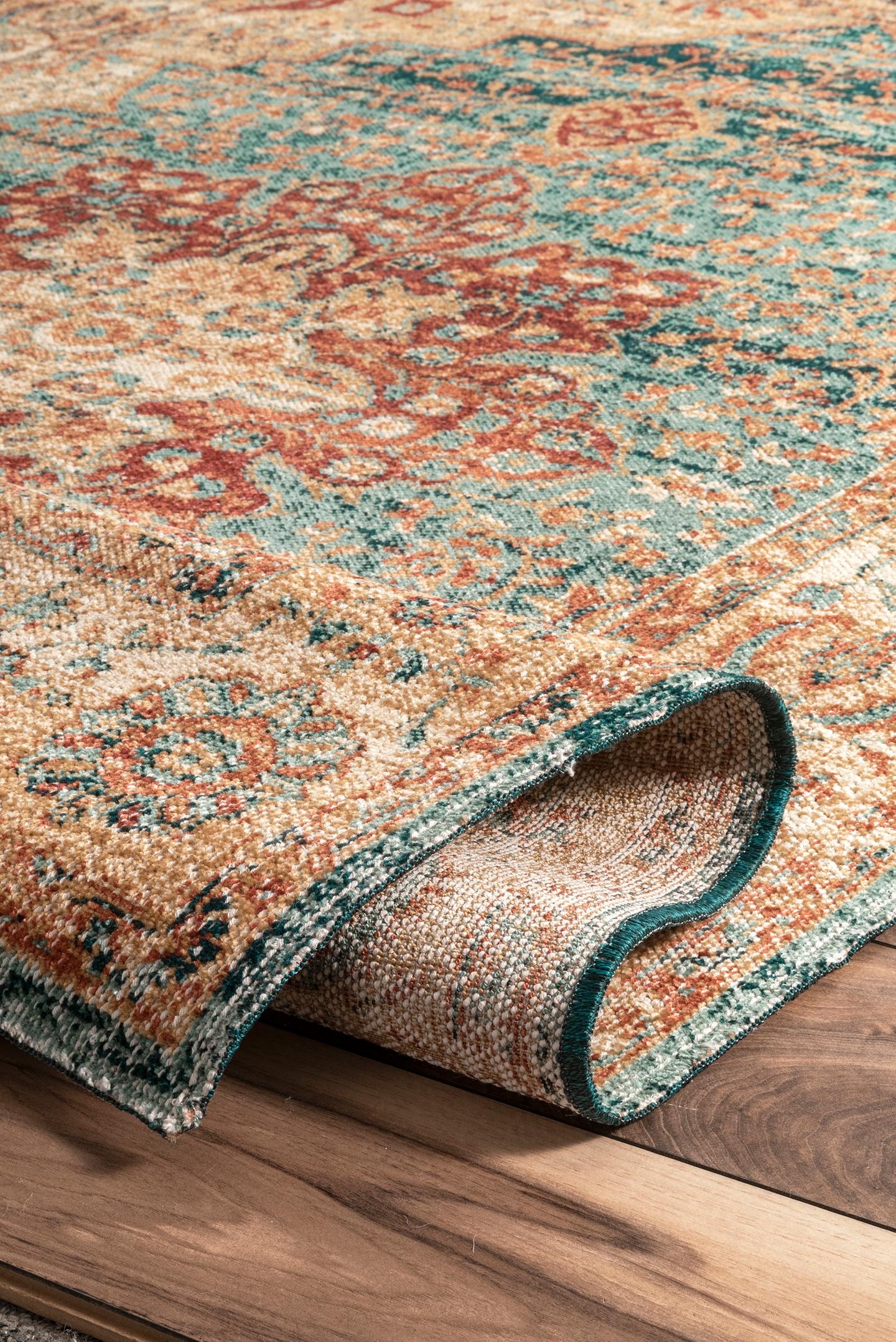 Transitional Floral Janis Area Rug - Image 4