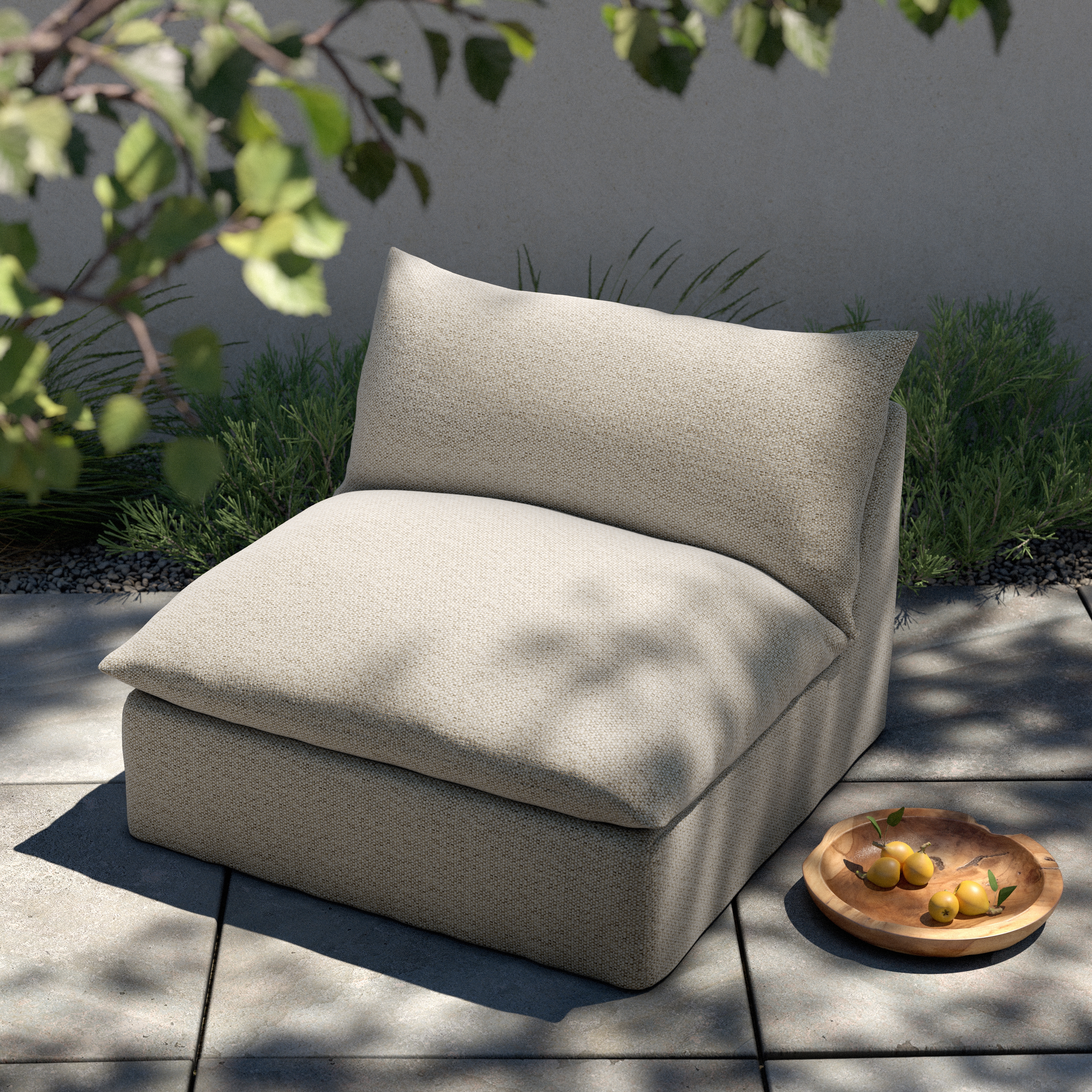 Grant Outdoor Swivel Chair-Faye Sand - Image 6