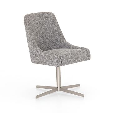 Tatum Desk Chair, Charcoal Bistrol - Image 1