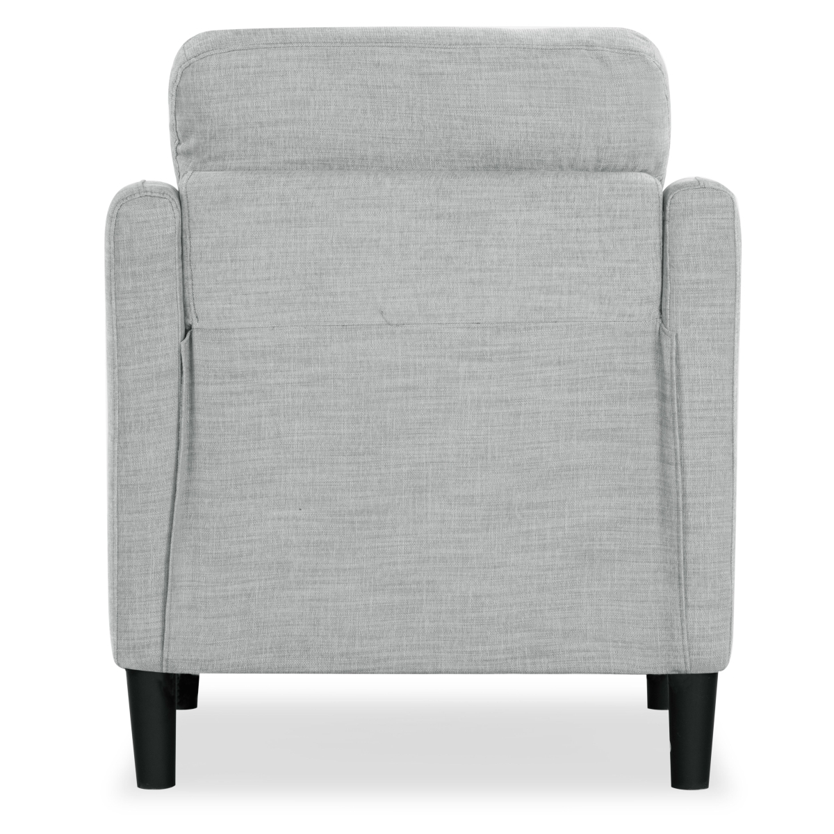 Edalynn Modern Accent Chair - Light Grey - Image 8