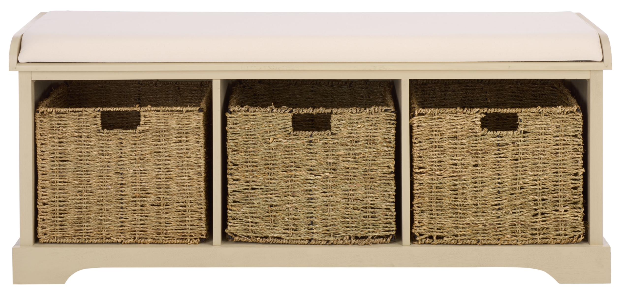 Lonan Storage Bench - Sand - Image 0