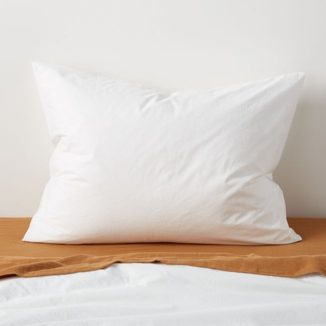 Cozy Cloud Pampas Ivory Washed Organic Cotton Kids Pillow Sham - Image 0
