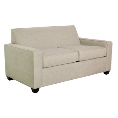 Avery 72" Square Arm Sofa Bed with Reversible Cushions - Image 0