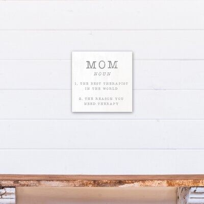 Mom Definition Print On Canvas - Image 0