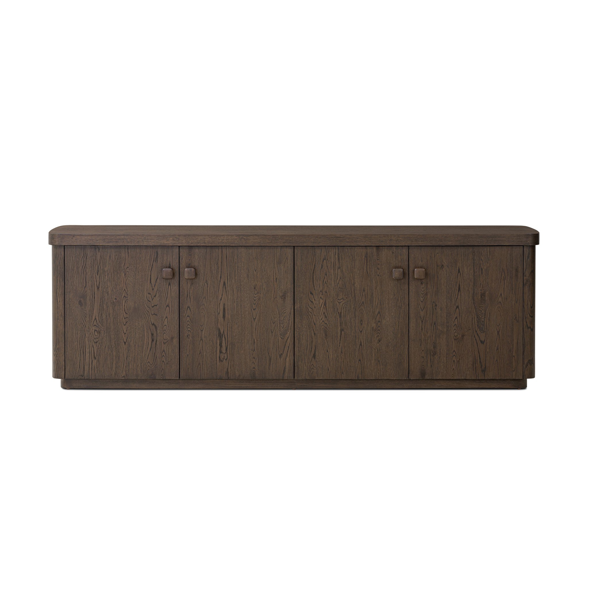 Valen Sideboard - Rustic Brown Oak Veneer - Image 0