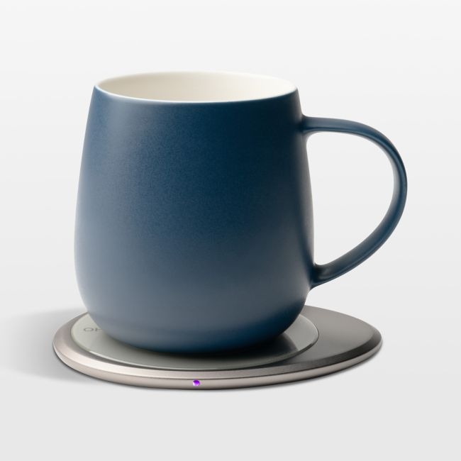 Ohom Ui 3 Deep Navy Heated Coffee Mug - Image 0
