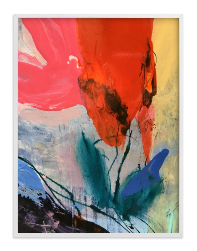 Flower Water Vase Limited Edition Fine Art Print 1 - Image 0