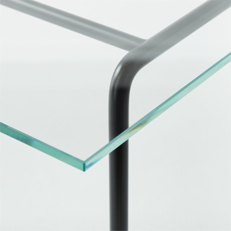 Cane Glass Coffee Table - Image 3