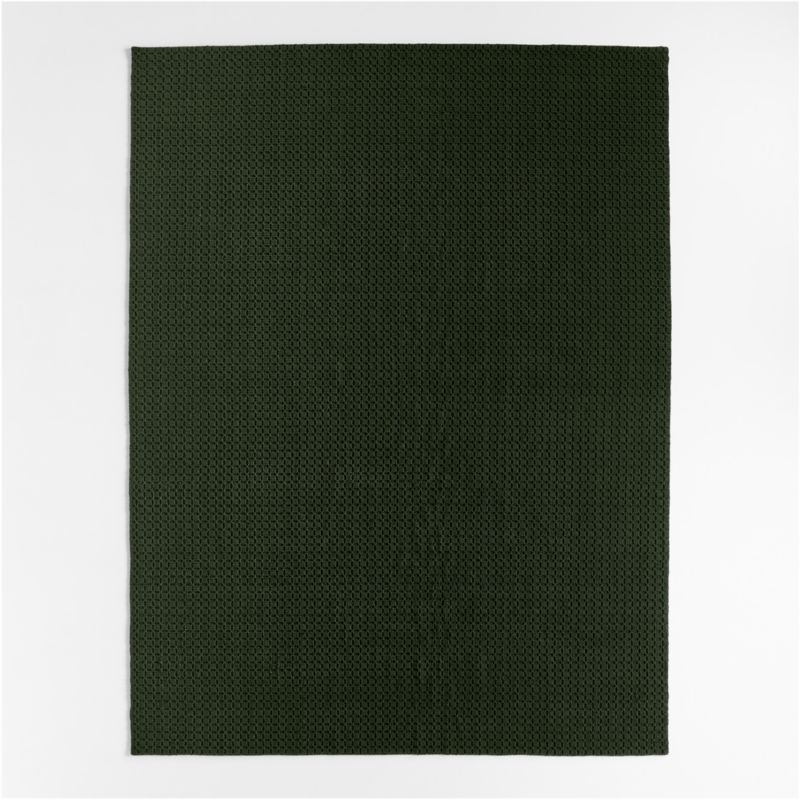 Porto Performance Green Handwoven Area Rug 10'x14' - Image 2