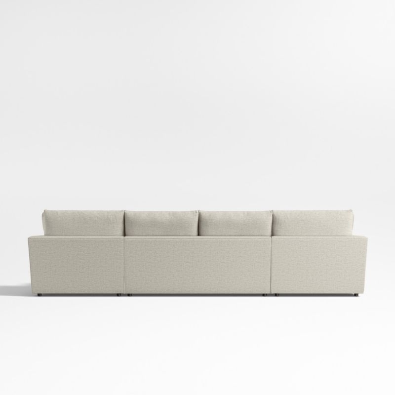 Lounge Classic 3-Piece U-Shaped Sectional Sofa - Image 2