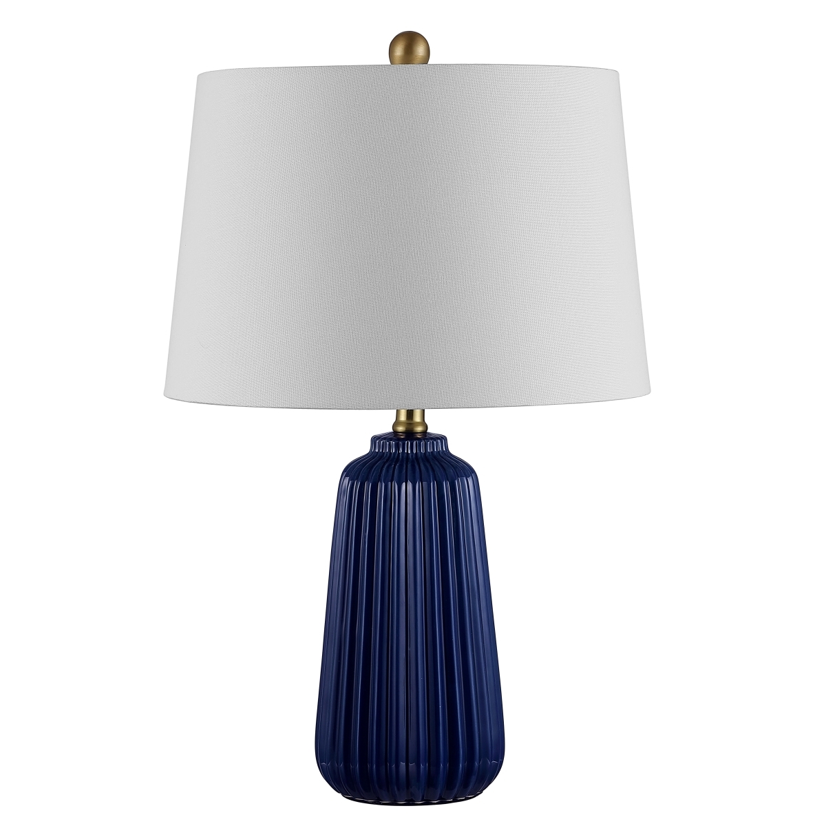 Sawyer 24" Table Lamp - Navy Blue - Image 0