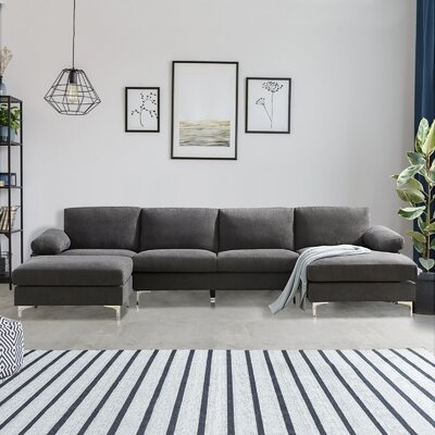 Convertible Combination Sofa With Ottoman - Image 0