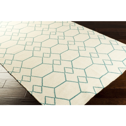 Frontier Beige Indoor 2'6" x 8' Handmade Rug - Image 1