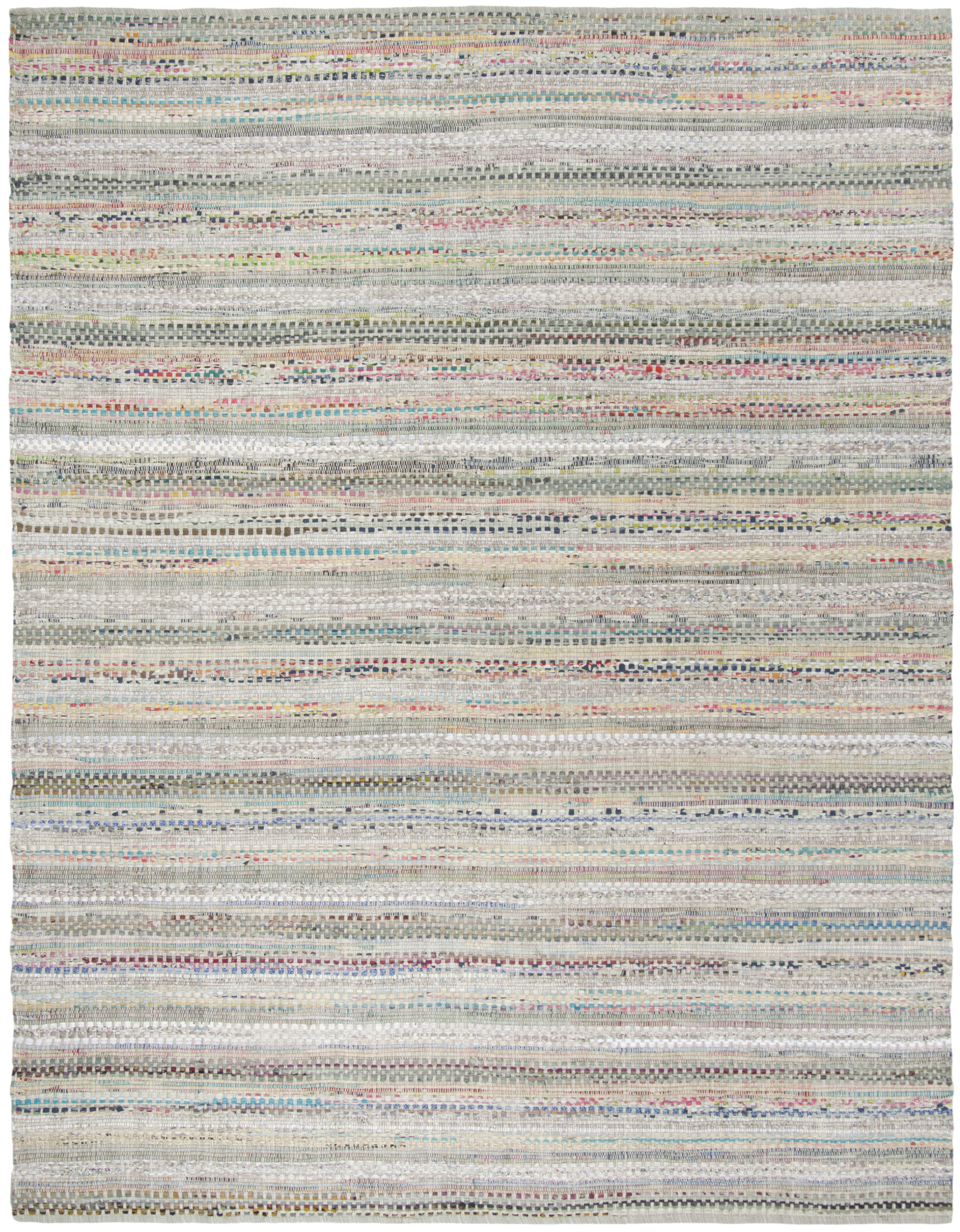 Arlo Home Hand Woven Area Rug, MTK975A, Grey/Multi,  5' X 8' - Image 0