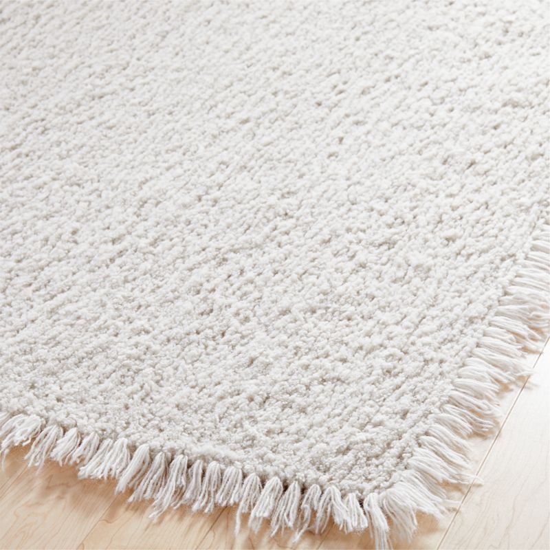 Eyelash Ivory Area Rug 8'x10' - Image 1