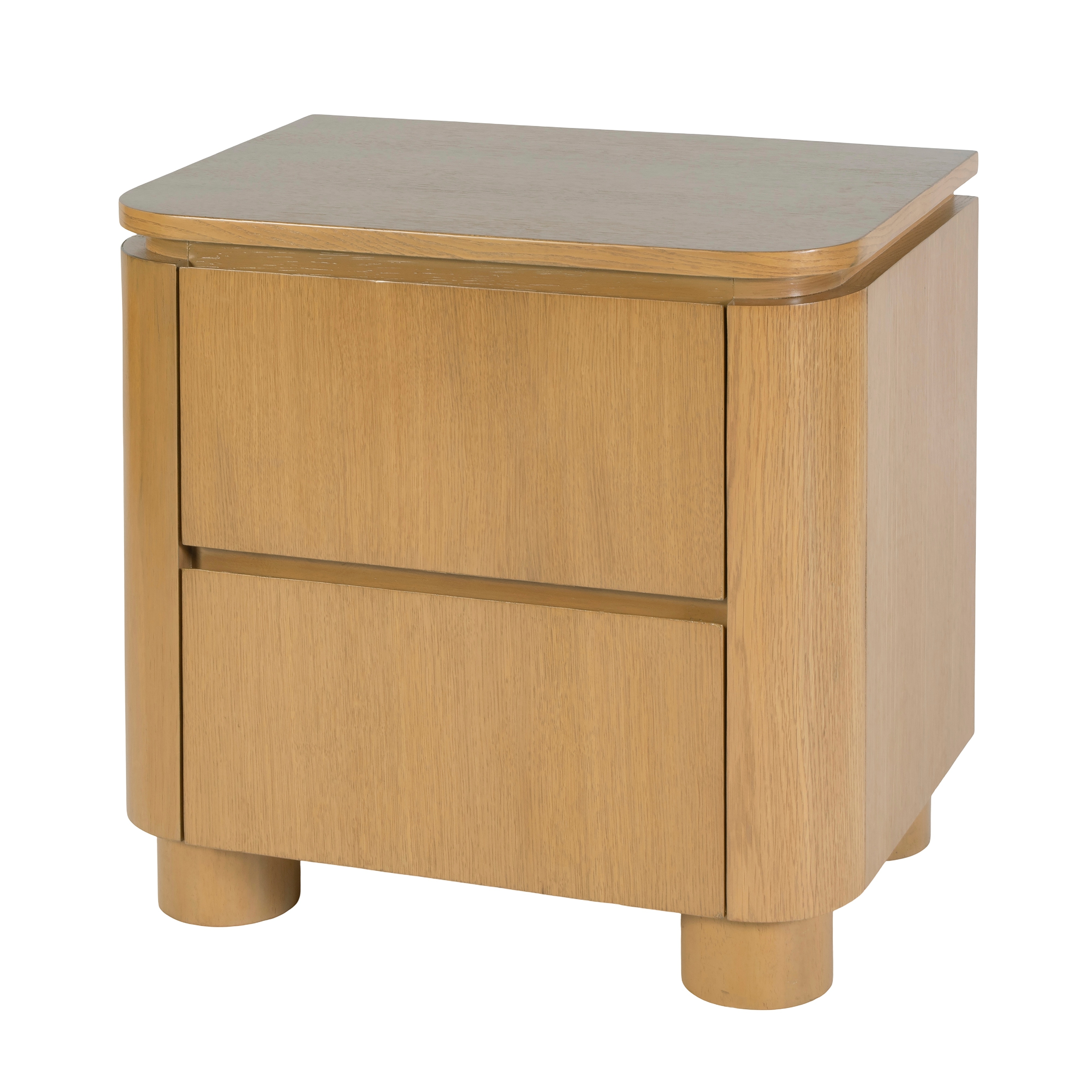 Genoa Light Oak Nightstand - Image 0
