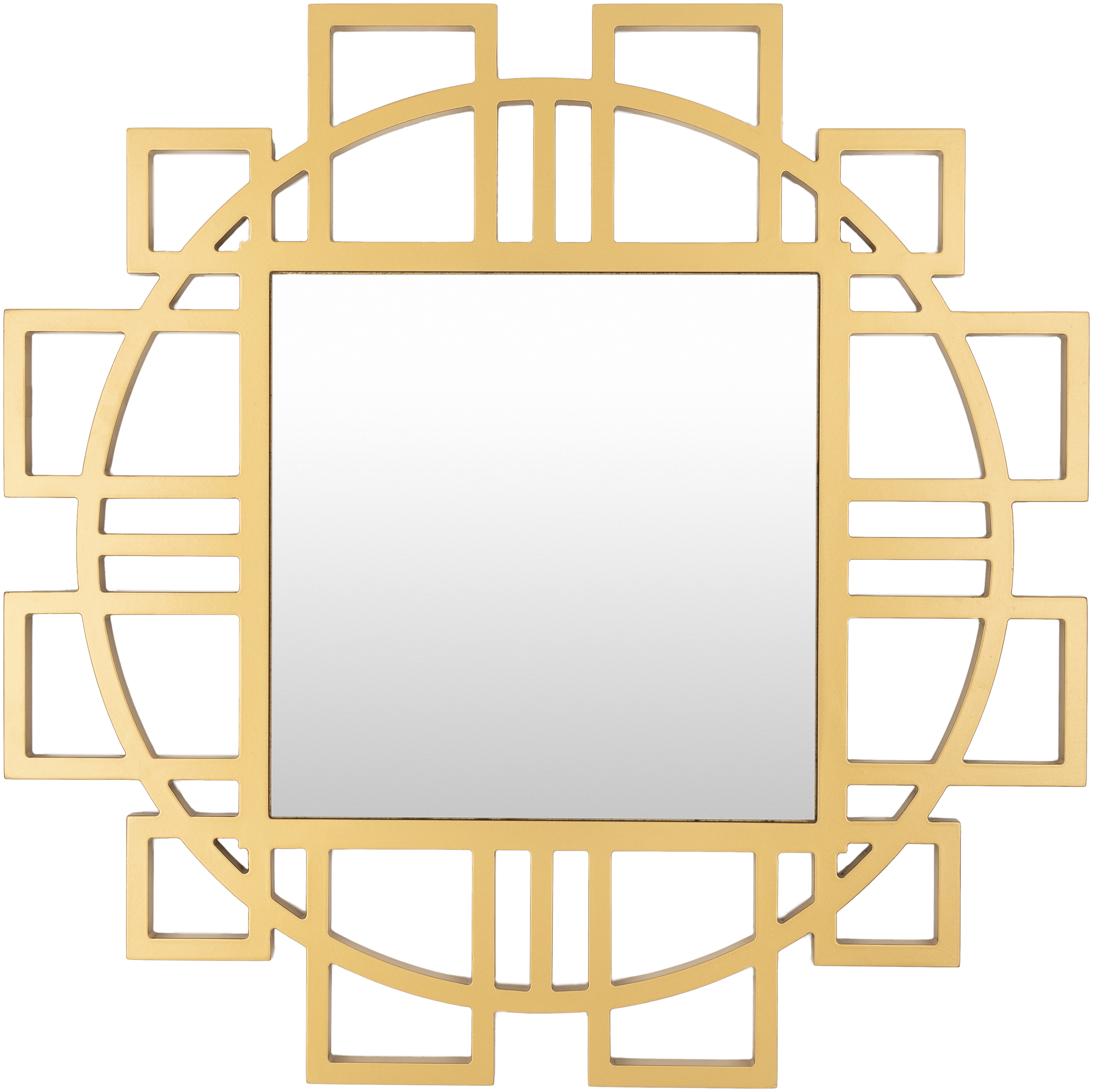 Glasgow Gold 32"H x 32"W x 1"D Mirror - Image 0