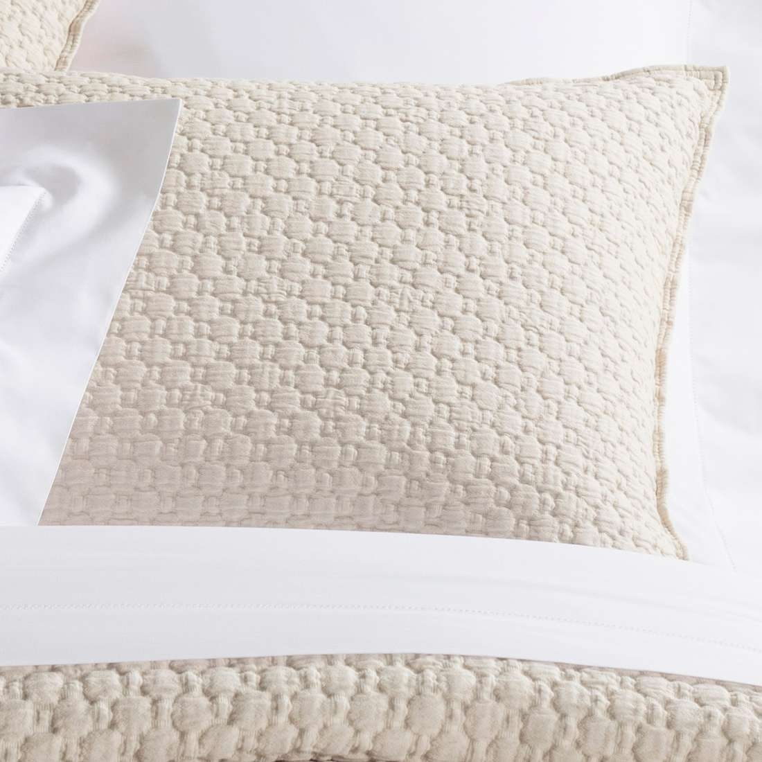 Lodi Alabaster Matelasse Sham - Image 0