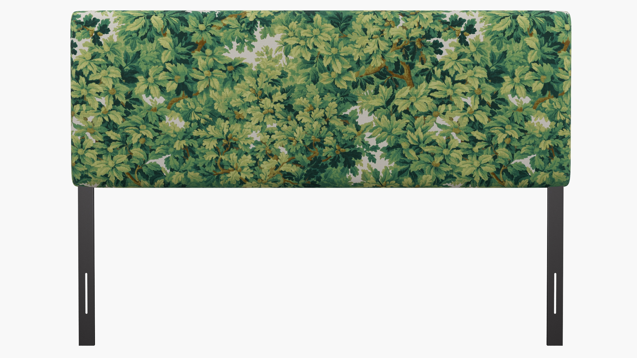 Square Back Headboard, Verdure Bois De Chene, King - Image 1