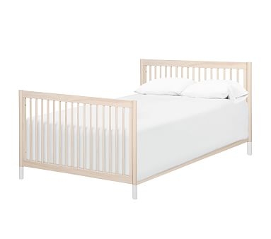 Babyletto Gelato 4-in-1 Convertible Crib, UPS, Washed Natural/White - Image 3