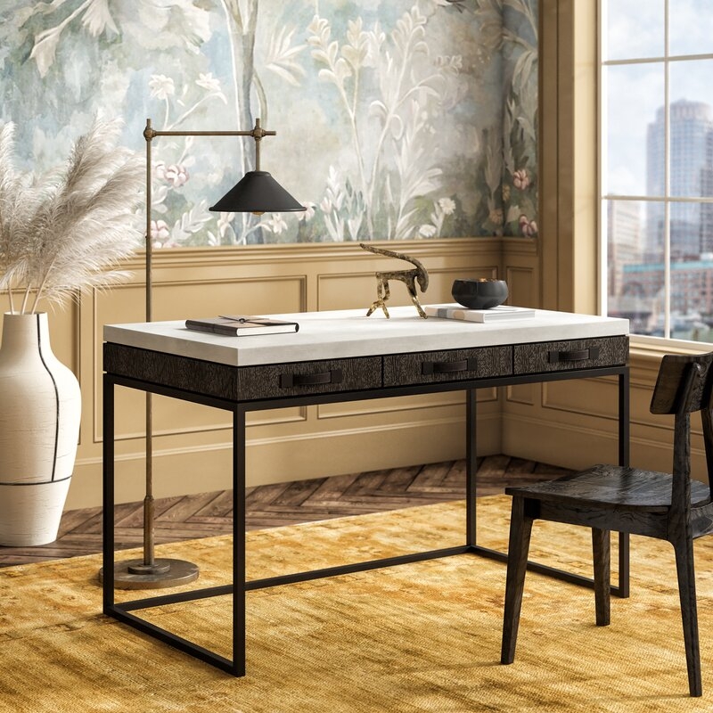Sonder Living Emerson Solid Wood Desk - Image 0