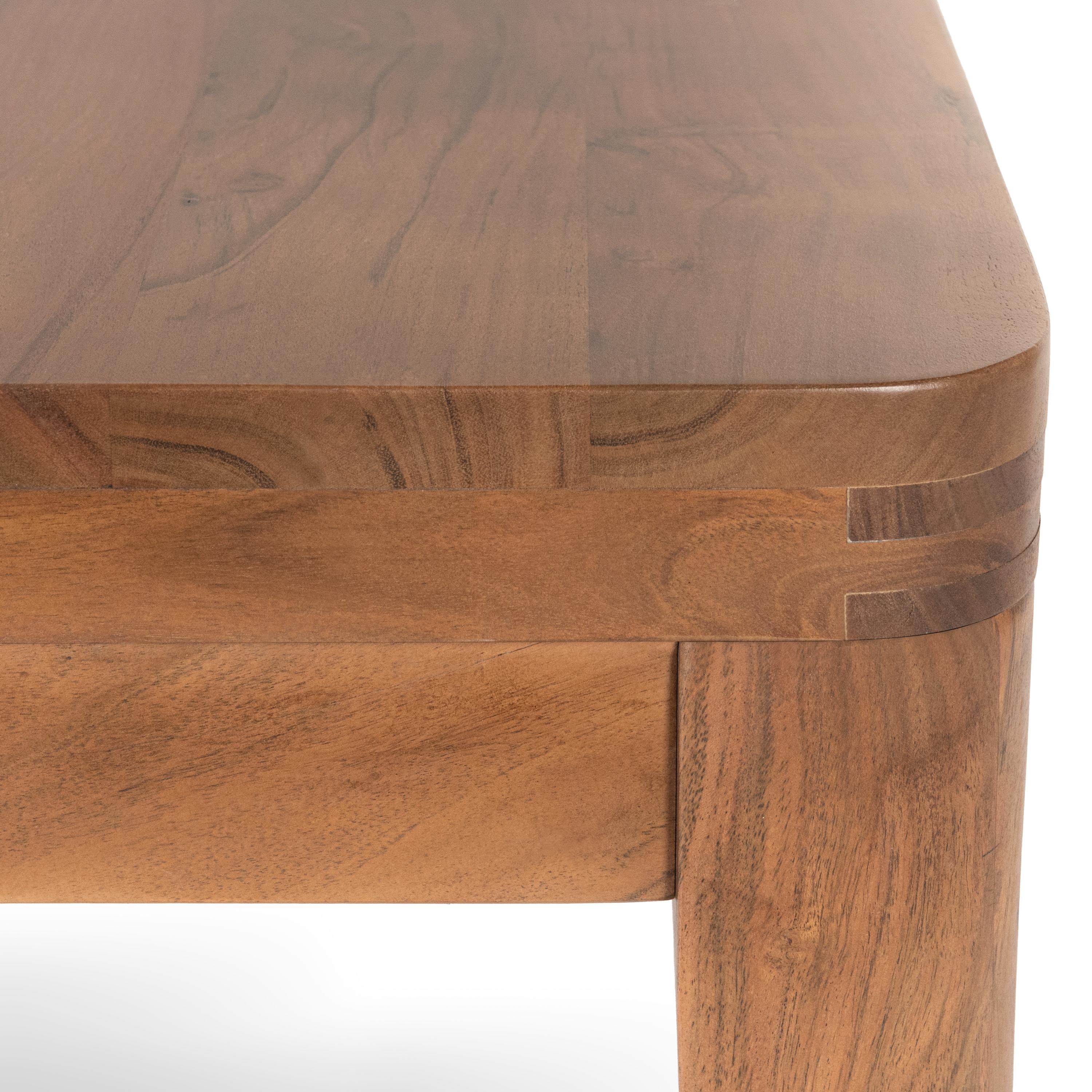 Arno Acacia Wood 72" Dining Table Natural - Image 3