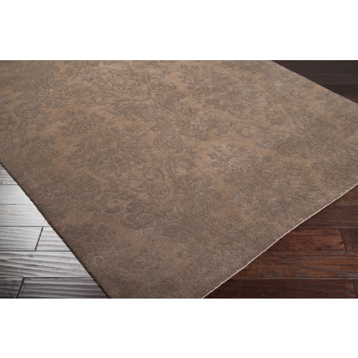 Terran Brown Indoor 9' x 13' Handmade Rug - Image 0