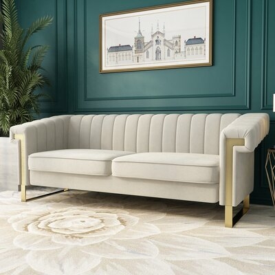 Hildi 83.86'' Upholstered Sofa - Image 0