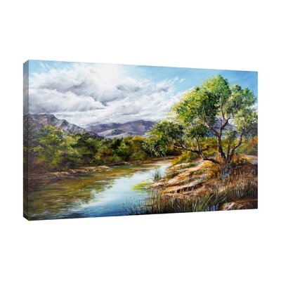 'Verde River Reflections' by Millwood pines - Wrapped Canvas print - Image 0