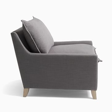 Bliss Chair and a Half, Down Blend, Performance Coastal Linen, Storm Gray, Ash - Image 3