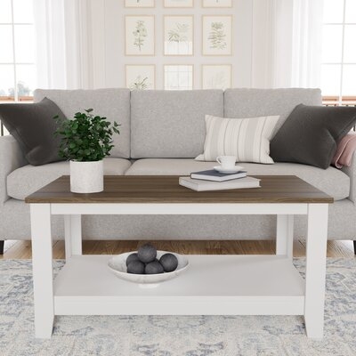 Ivyona Solid Coffee Table with Storage - Image 0