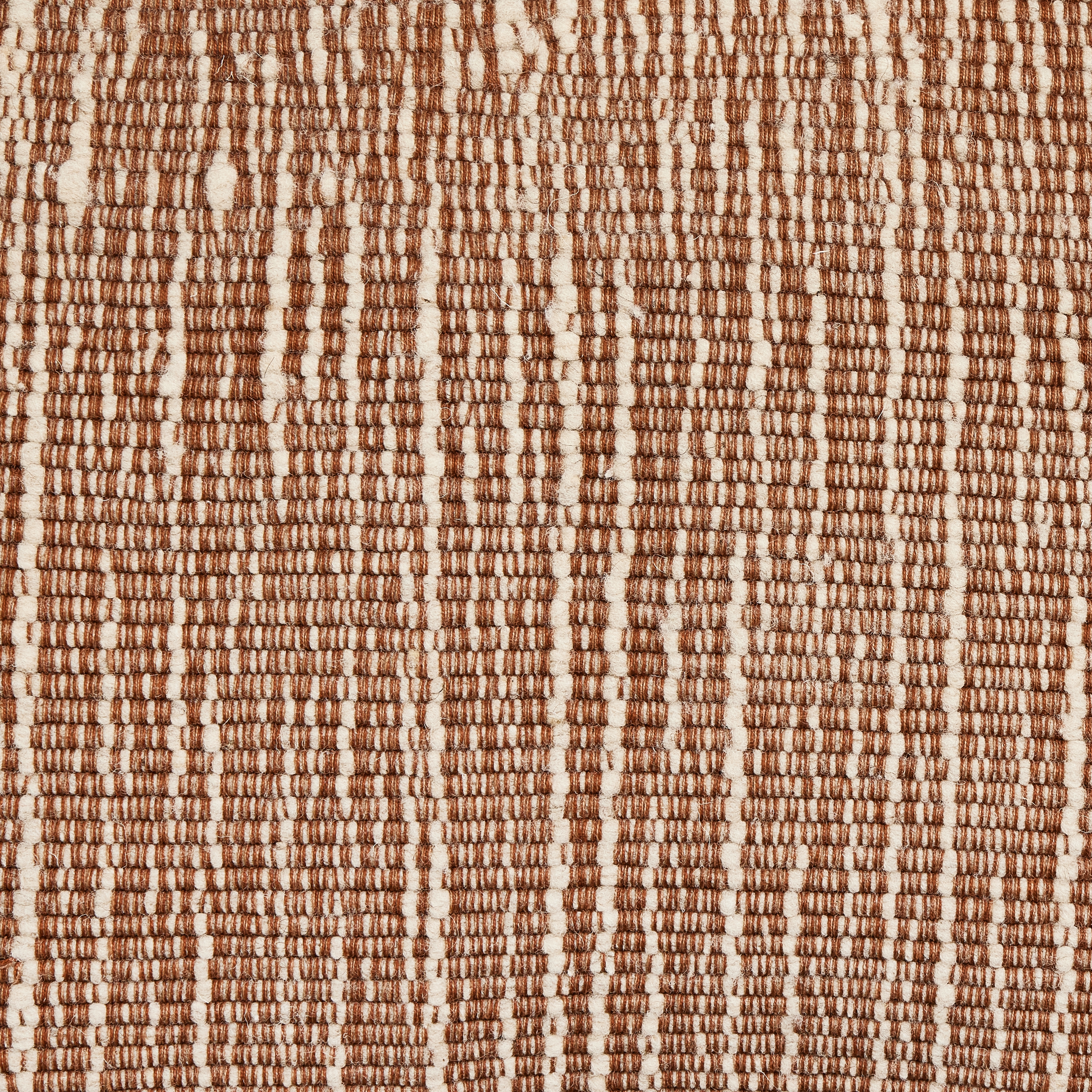 Handwoven Stripe Wool Pillow-Ntrl-14x20 - Image 4