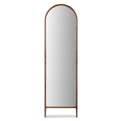 Okeefe Kurva Rustic Full Length Mirror with Shelves - Image 0
