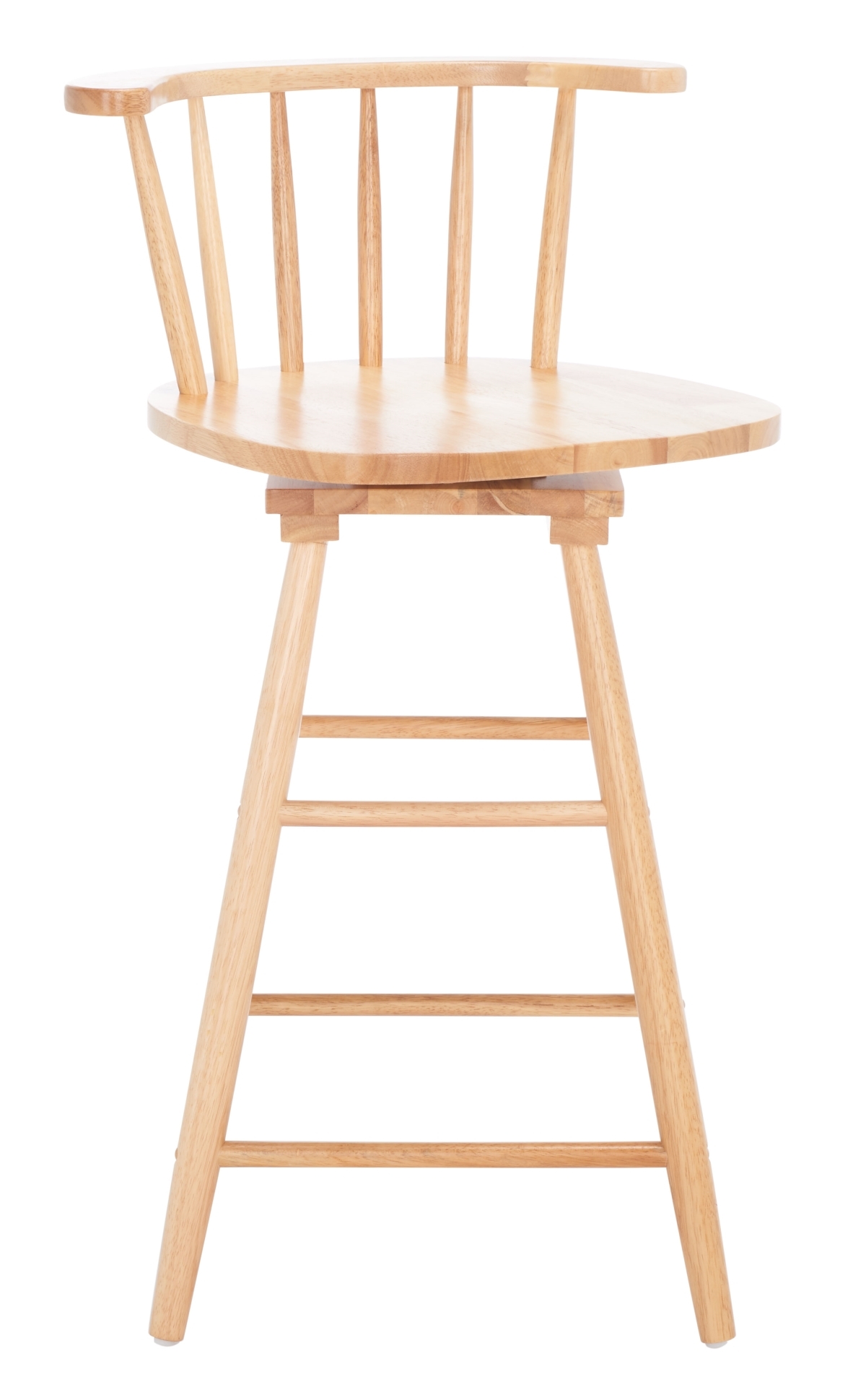 Ray Swivel Counter Stool - Natural - Safavieh - Image 5