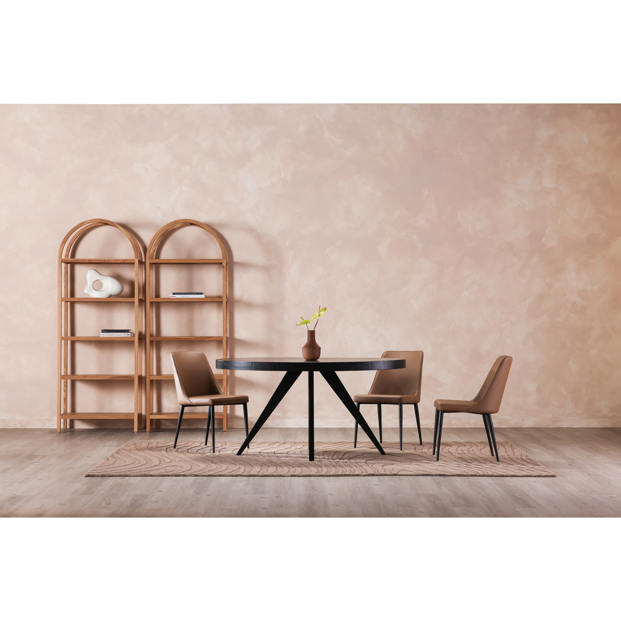 Parq Oval Dining Table Black - Image 9