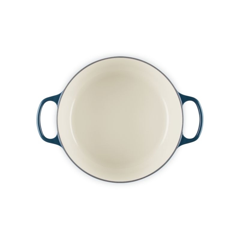 Le Creuset ® Signature 7.25-Qt. Nuit Enameled Cast Iron Round Dutch Oven - Image 8