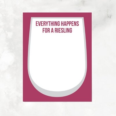Everything Happens for a Riesling Notebook - Image 0