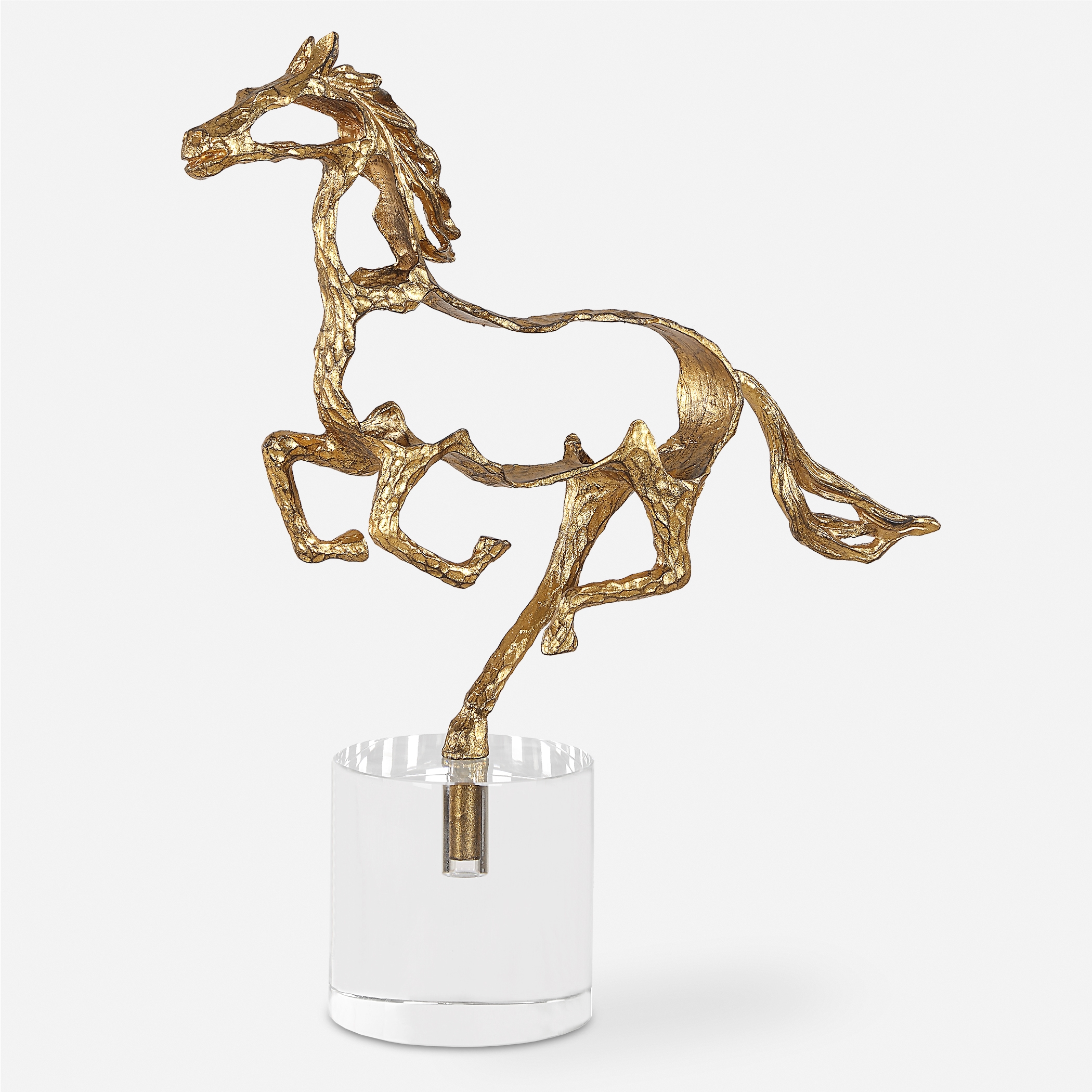 Gallop Gold Sculpture - Image 0