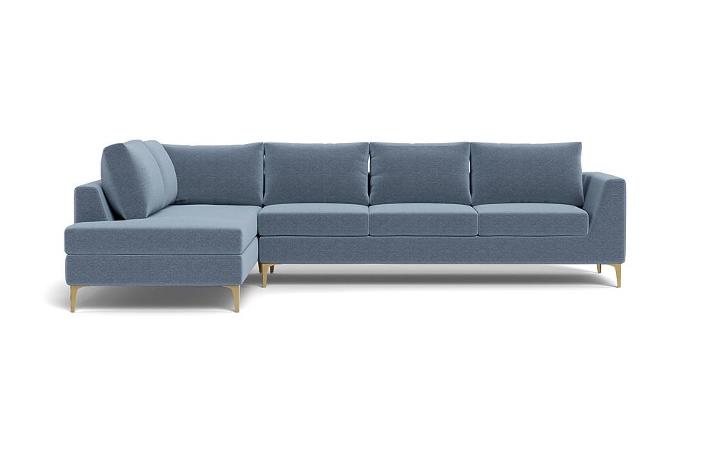 Asher 4-Seat Sectional with Left Bumper - Image 0