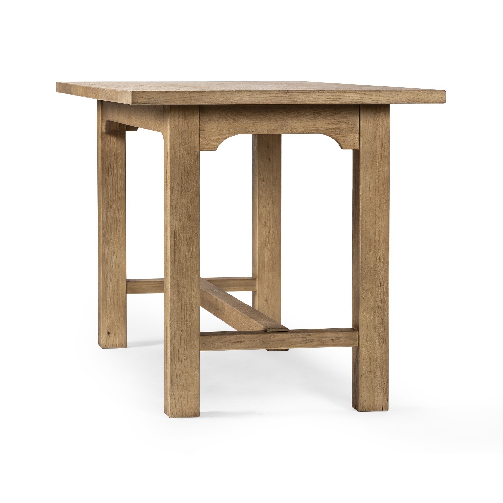 Myakka Bar Table - Worn Oak - Image 6