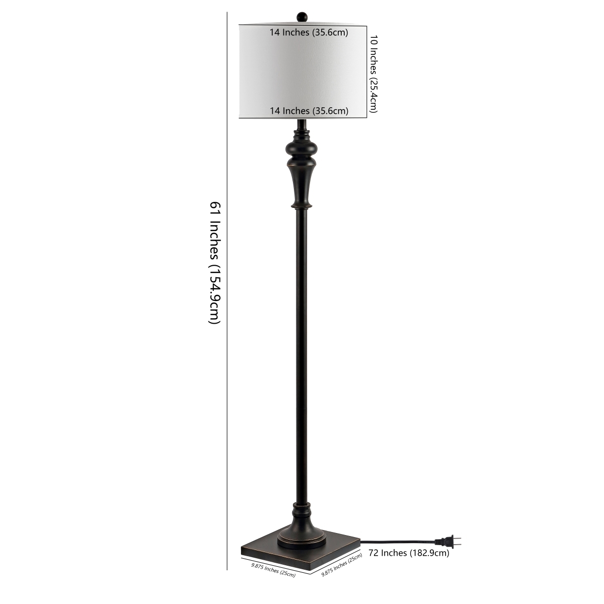 Norla Floor Lamp - Black - Image 0