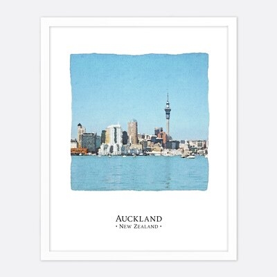 Auckland - Unframed Destination Wall Print - Image 0