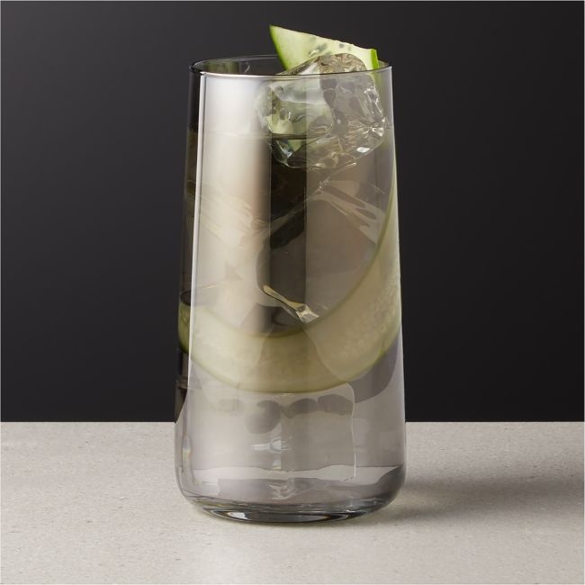Neat Smoked Cooler Glass - Image 0